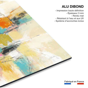 Tableau Peintur sur soie Tableau alu Dibond