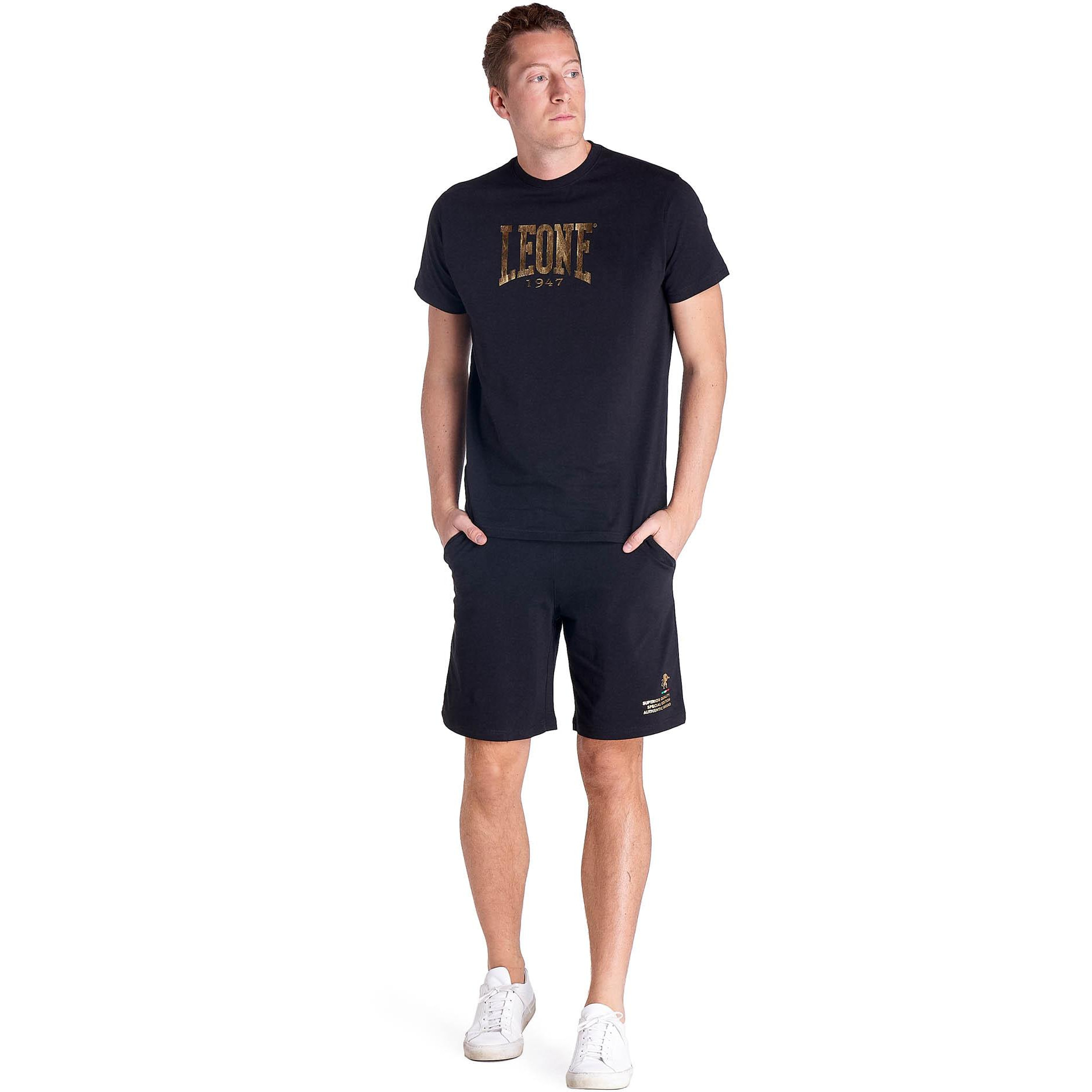 Pantaloncini uomo icona leone GOLD