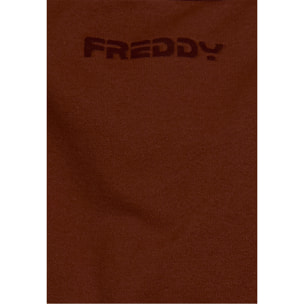 Top sportivo seamless supporto medio con inserti a costine