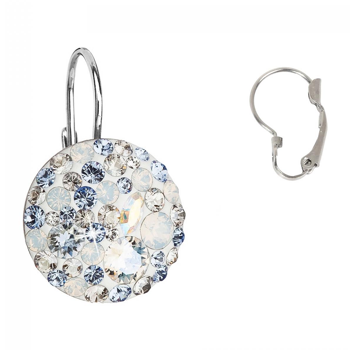 Pendientes Round Brillantin adornado con cristales de Swarovski