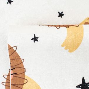 Tapis enfant tissé motif animaux MIRI