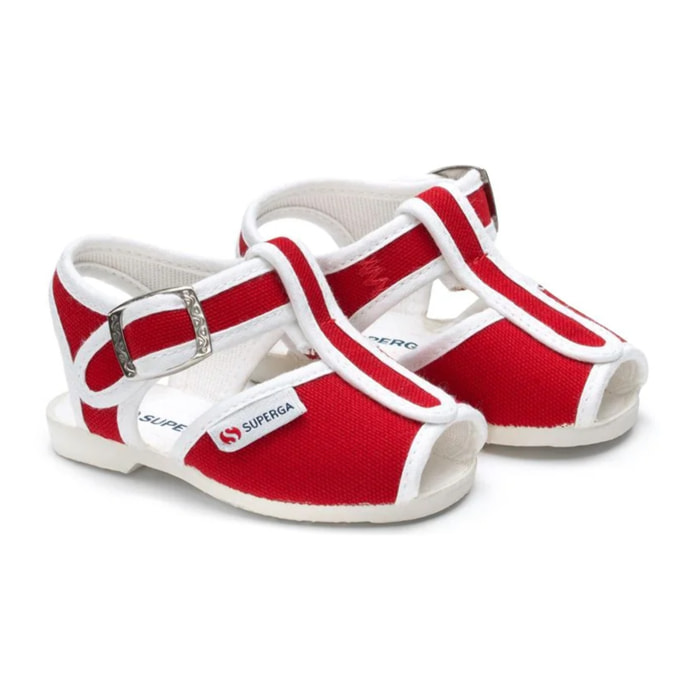 Superga - Sandali Bambino/a Rosso - 1200-Cotj