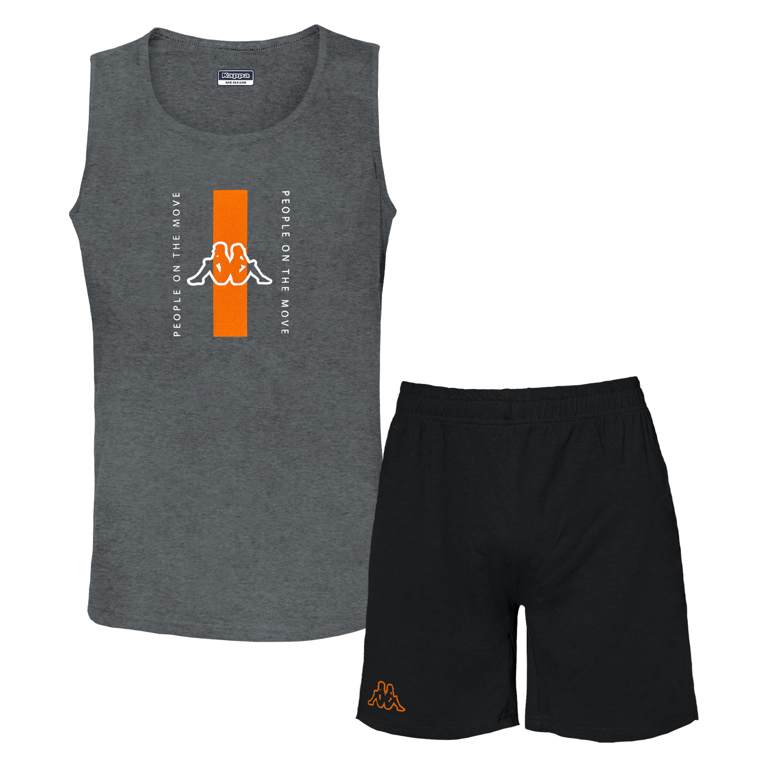 Completo / Pigiama Uomo KAPPA Cotone Smanicato