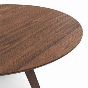 Table et chaises 4 personnes en velours vert et bois - Liwa