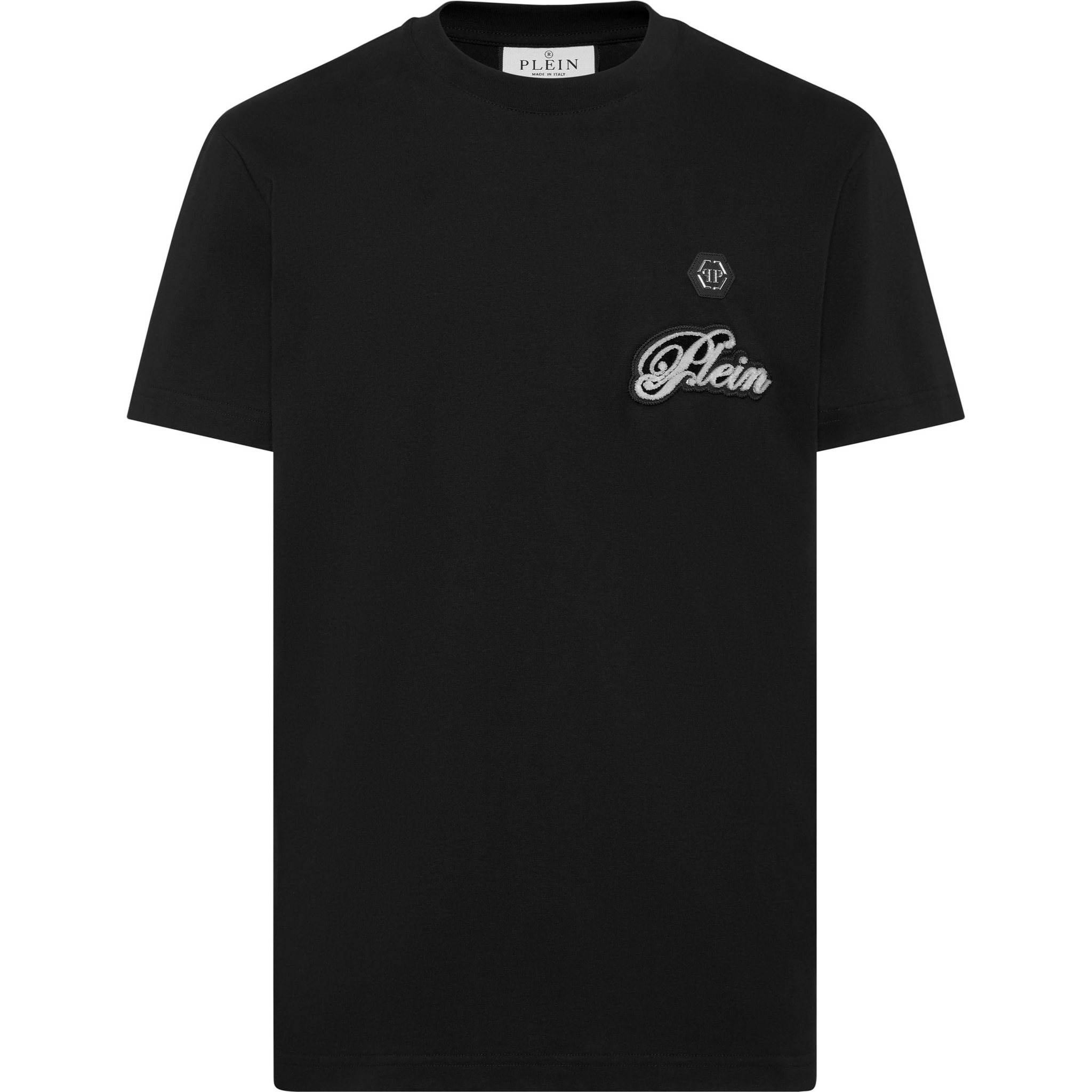 PHILIPP PLEIN T-Shirt Round Neck Ss SIGNATURE