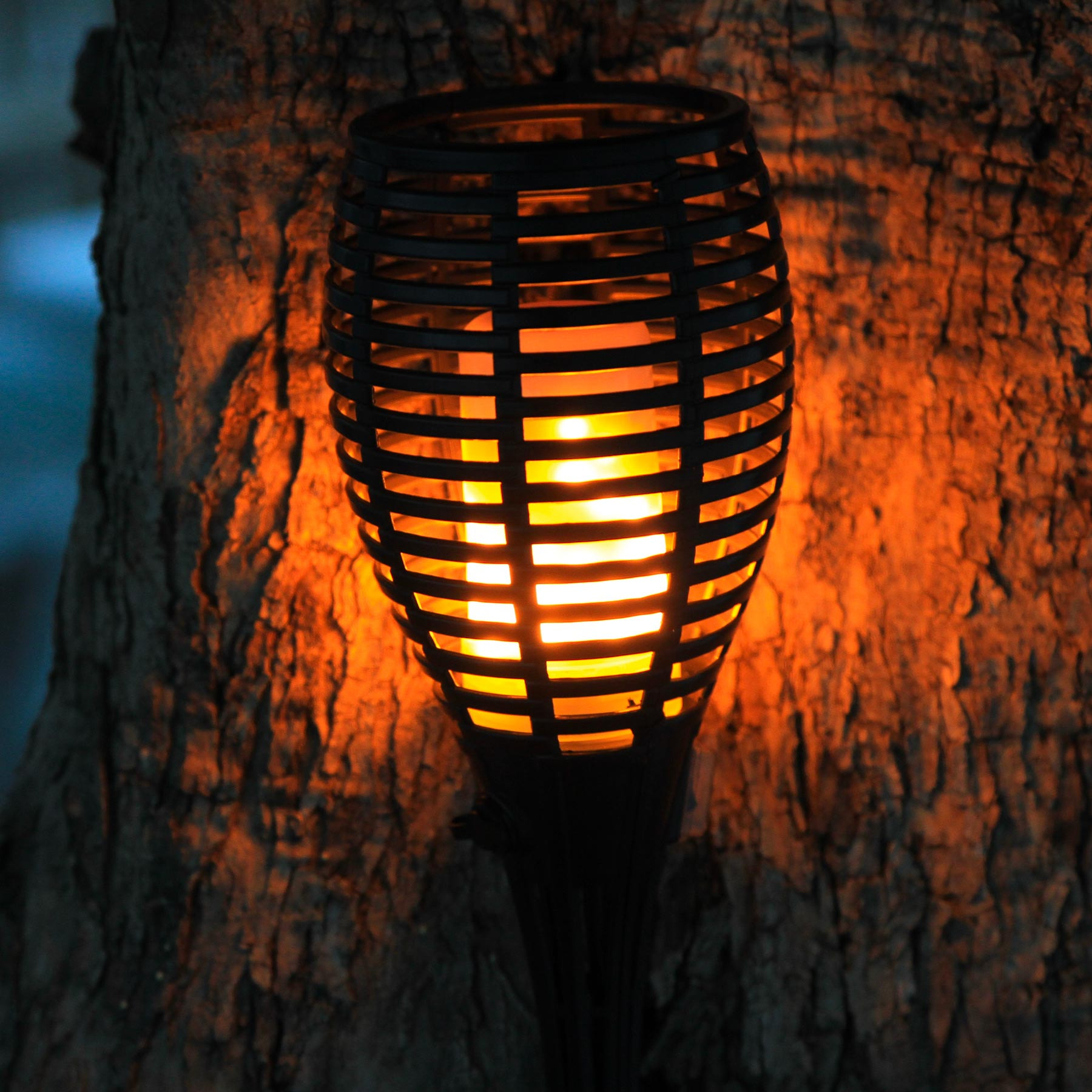 Torche effet flamme MAITY SUN H80cm