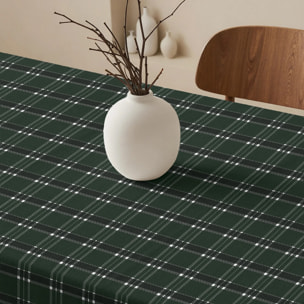 Nappe anti-taches 100% coton Camilo Green