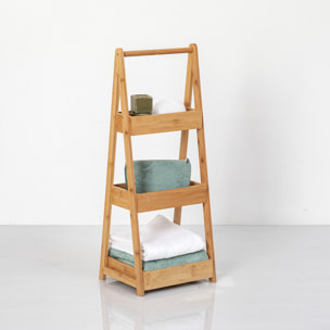 Desserte 3 niveaux "Green Harmony" bambou