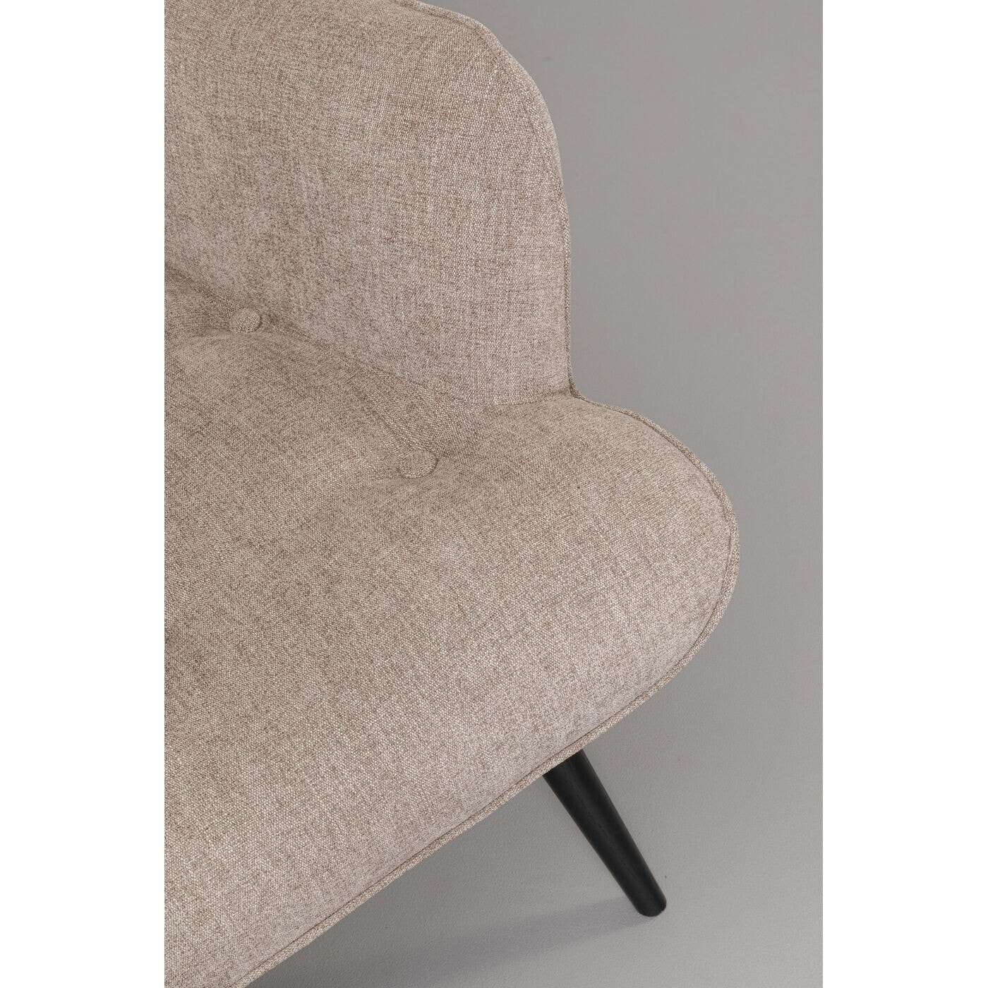 Fauteuil Vicky taupe Kare Design