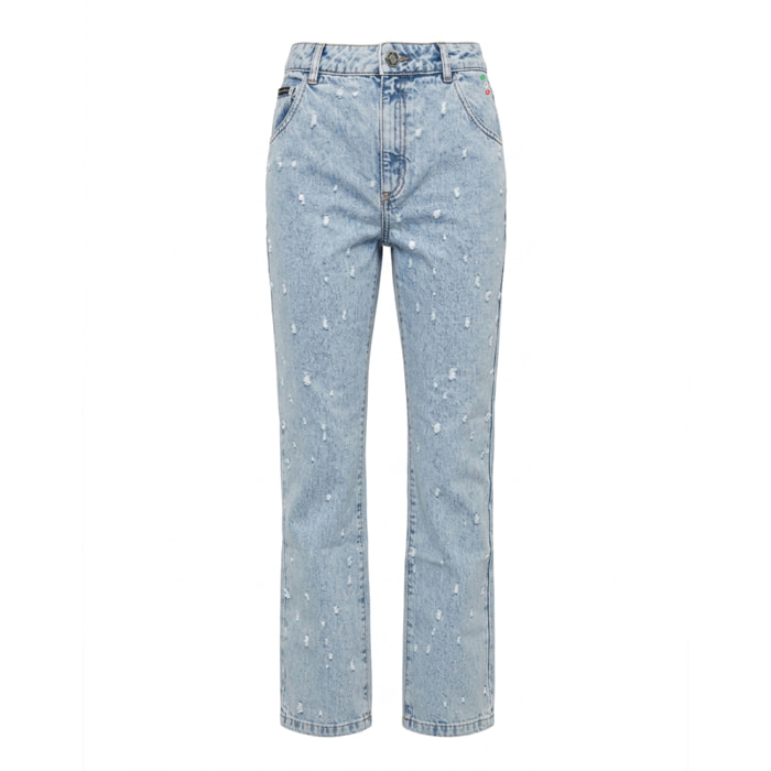 PHILIPP PLEIN Jeans dal taglio dritto