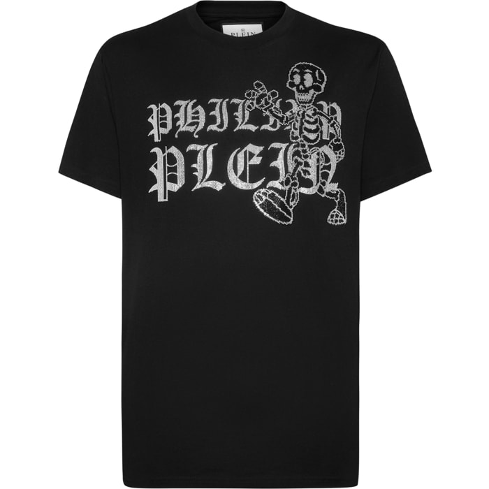 PHILIPP PLEIN T-shirt girocollo SKELETON