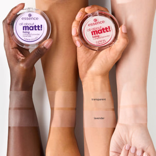 All About Matt! Powder Lavender - Poudre Compacte Unifiante Effet Flouteur