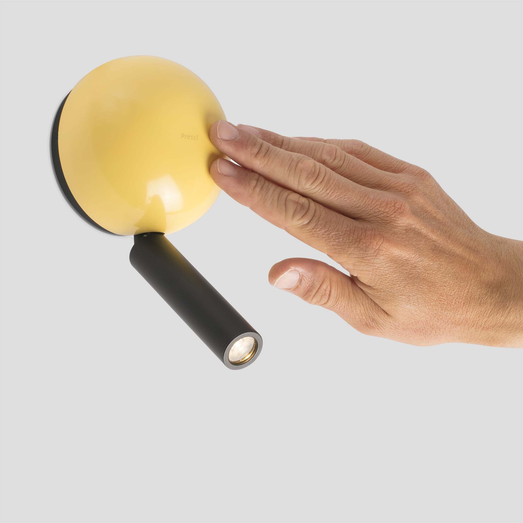 PRESS Lampe applique lecteur jaune
