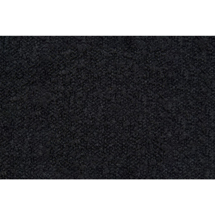 Lit coffre avec tête de lit bandes horizontales Bouclette