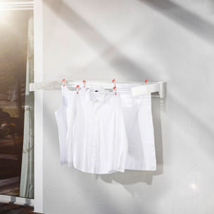 Telegant 81 Protect Plus séchoir mural, 103 x 53 cm, Blanc (83100)