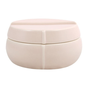 Boite à cotons Céramique SENSE Blush matt Elements by Spirella