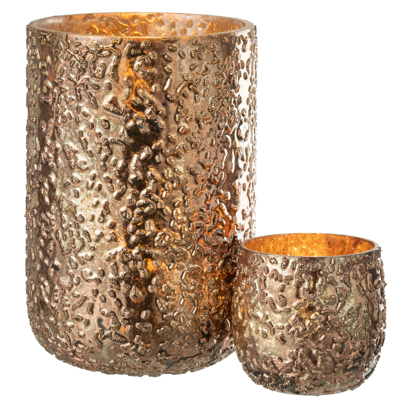 J-Line photophore Oxyde - verre - cuivre - large