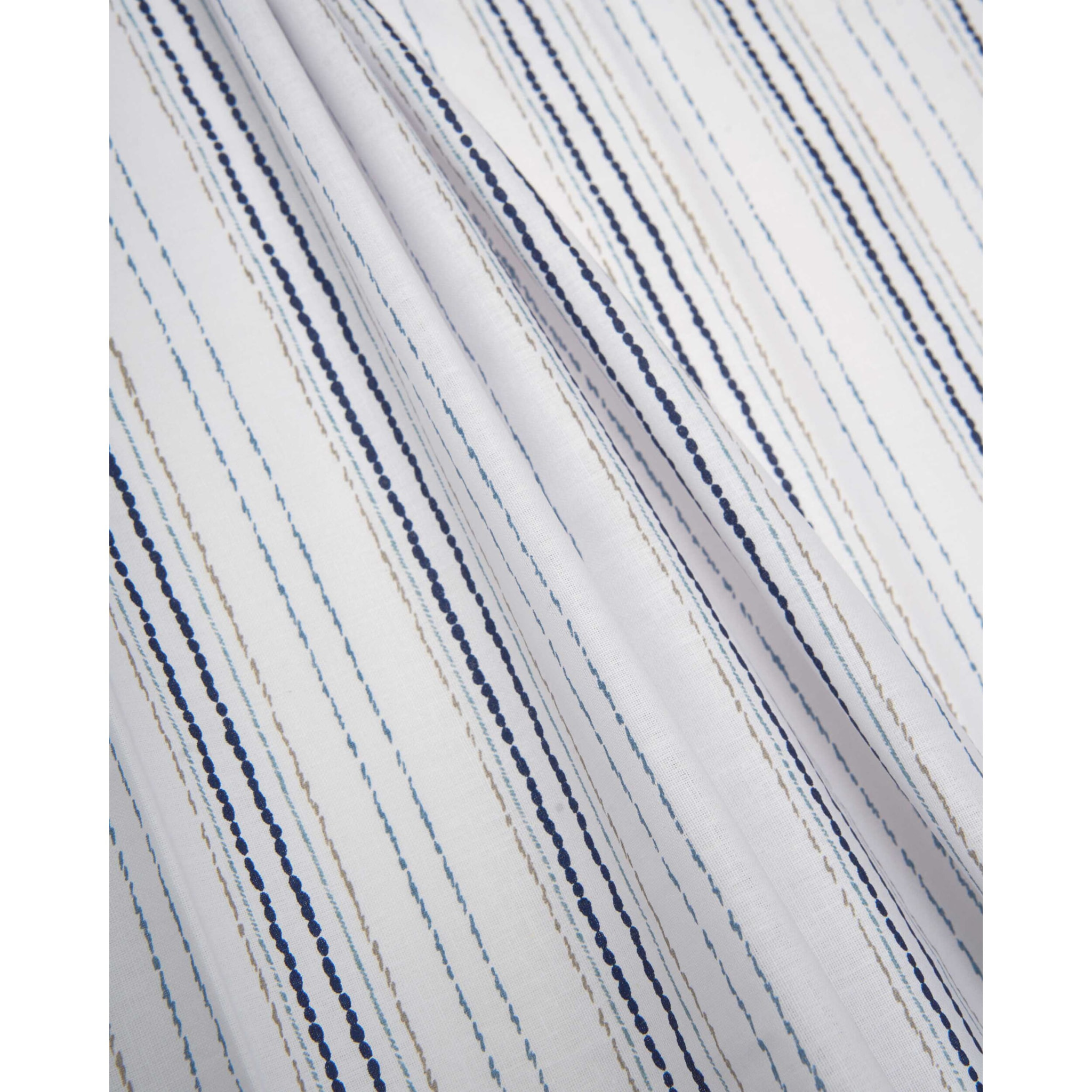 Set di lenzuola in cotone 100% a righe caledo indaco