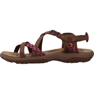Sandalias Mujer Reggae Slim Vacay Marron