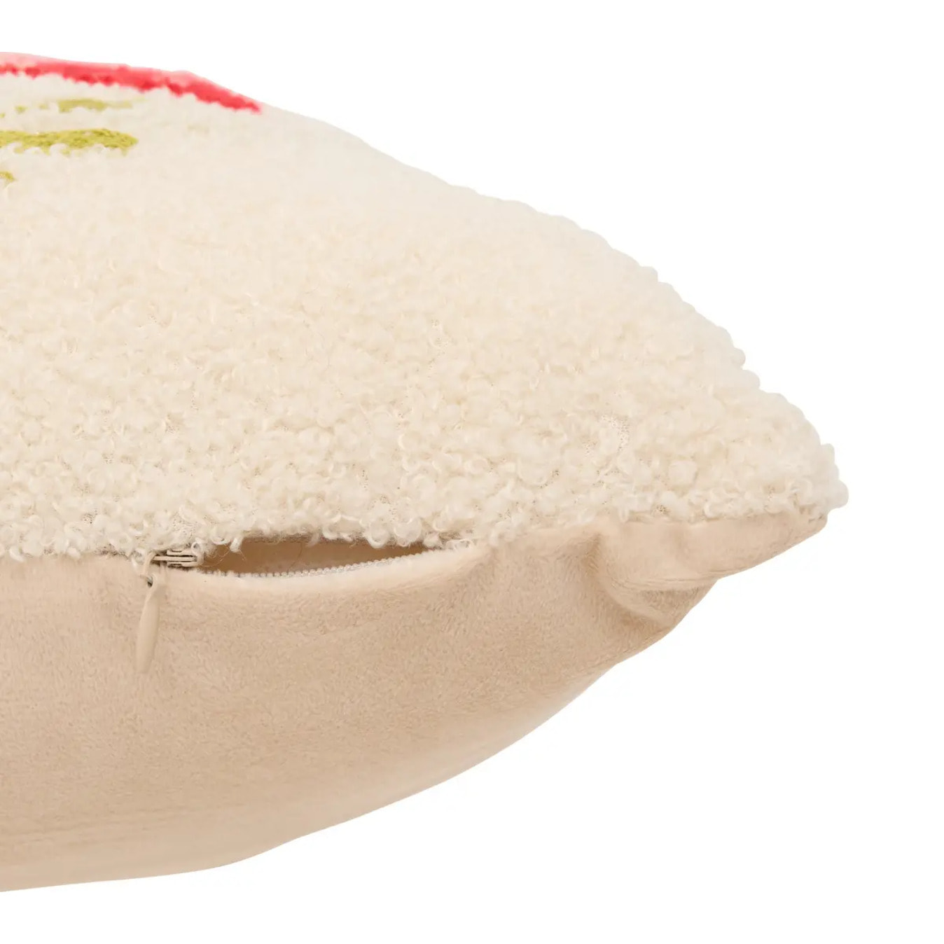 Coussin Automne carré 45x45cm blanc