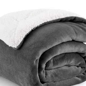 Plaid 100% polyester 400gsm Moona