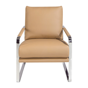 Sillón Angel Cerda de polipiel 67x100x89cm