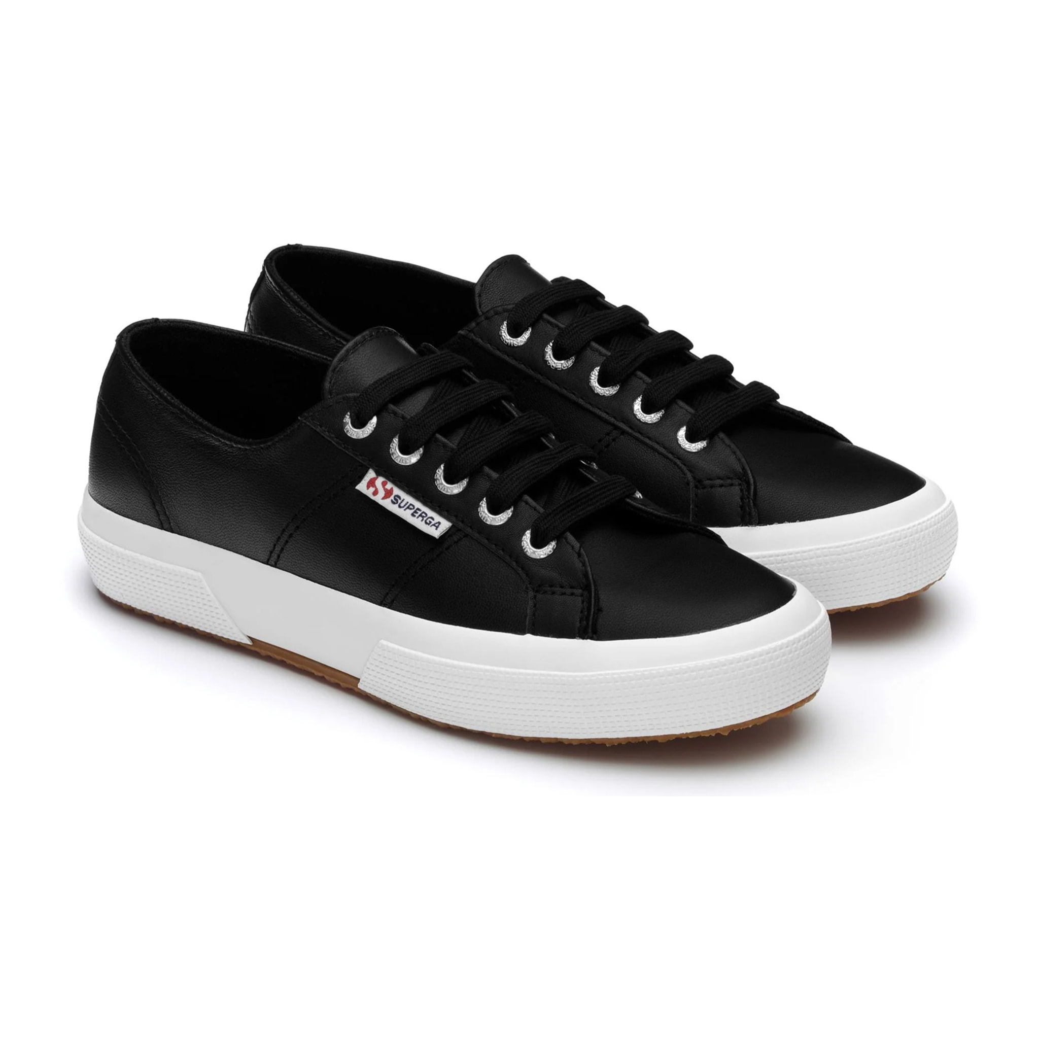 Le Superga Uomo Donna Nero 2750 Nappa