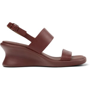 Sandali - CAMPER Louise Sandal - Bordeaux - Pelle liscia