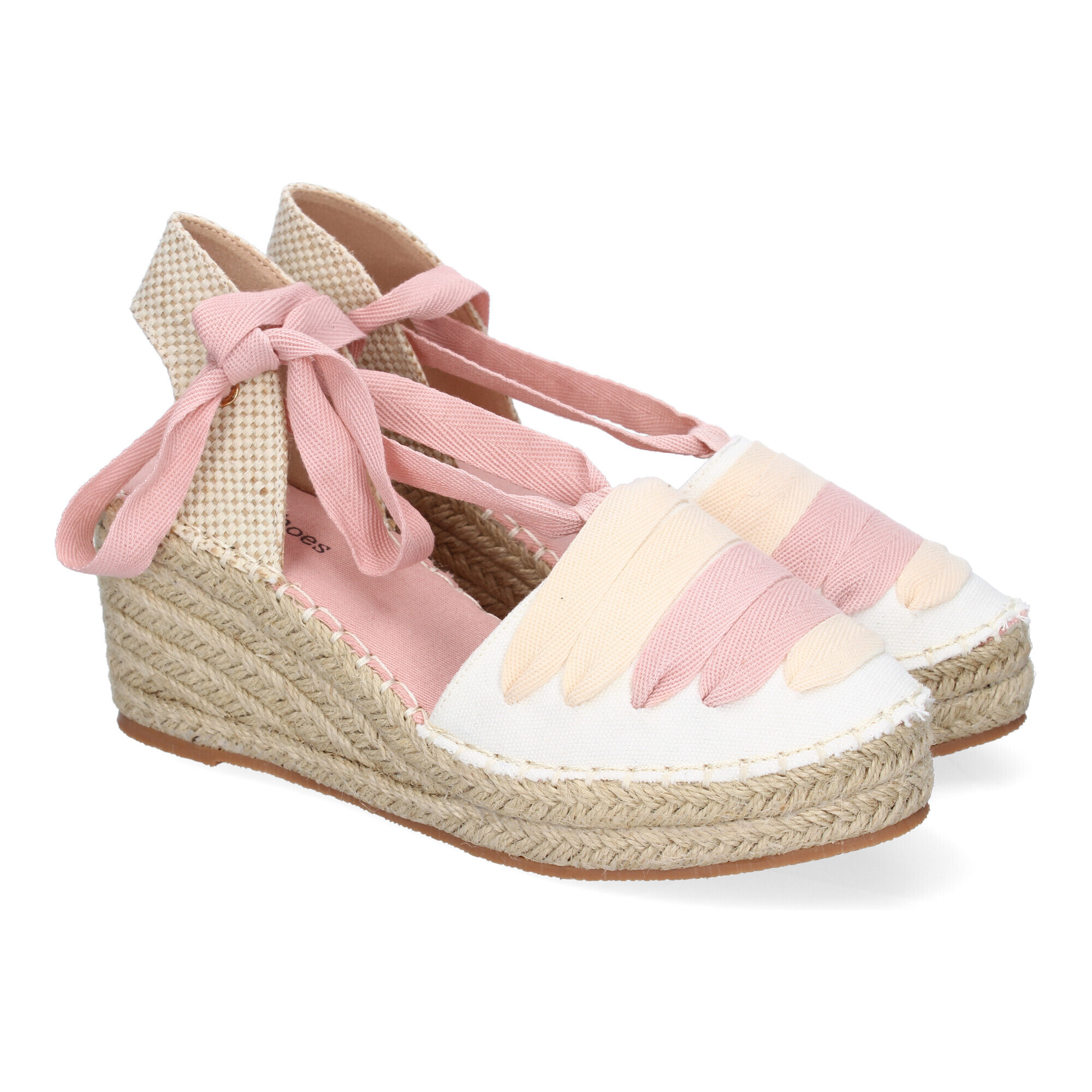 Sandalia de Mujer con Cuña de Yute, Diseño Moderno, Perfectas para PrimaveraVerano