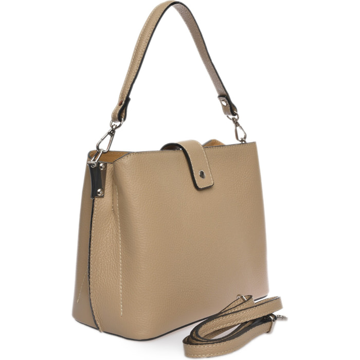 Borsa a mano Anna Luchini Beige