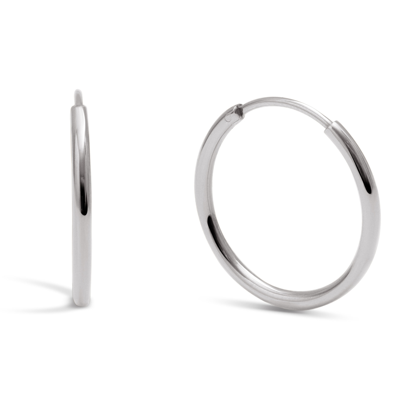 Orecchini Maria M in Acciaio