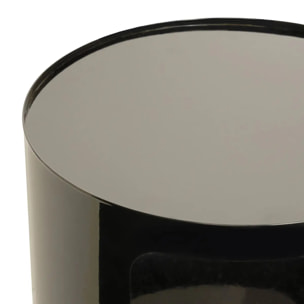 Table d'appoint Ashdal noir 32,5x32,5cm
