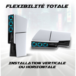 Support console AKUMA VENTILATEUR CYBER W02 LED