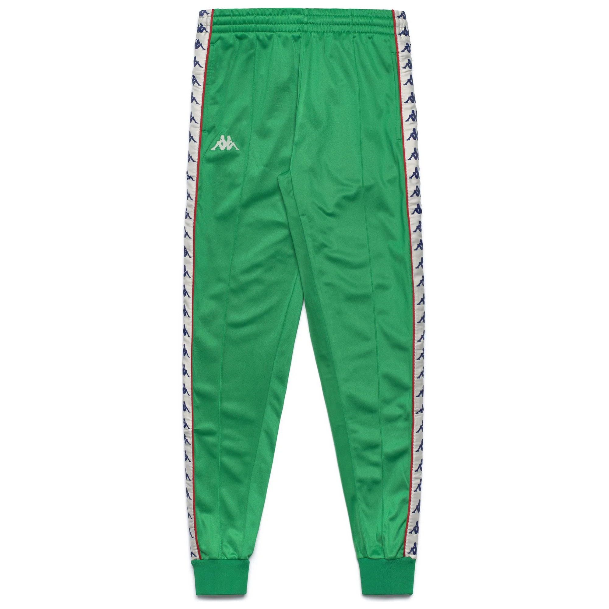 Kappa - Pantaloni Uomo Verde - 222 Banda Rastoria Slim