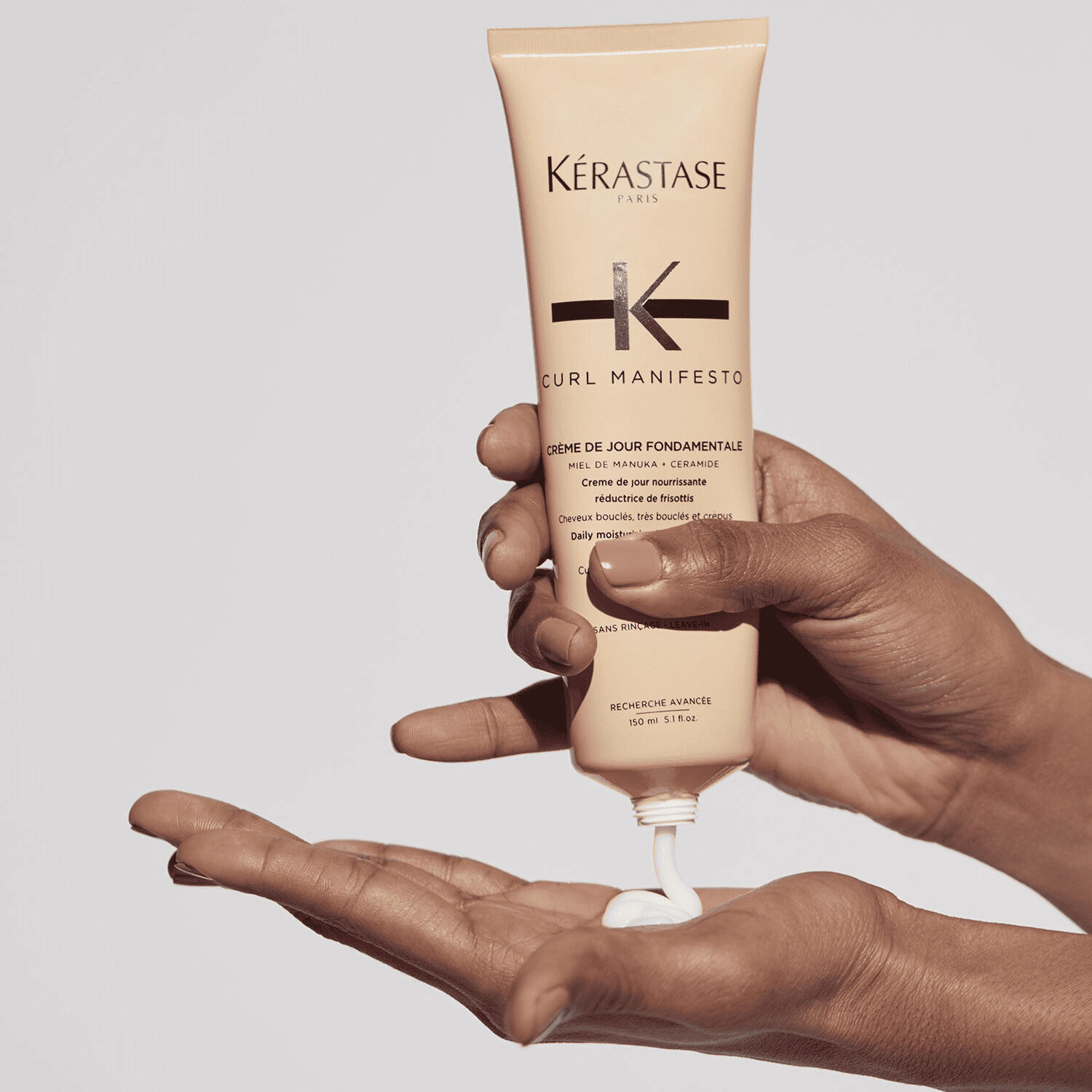 Curl Manifesto - Crème nourrissante anti-frisottis pour cheveux bouclés, frisés et crépus 150 ml