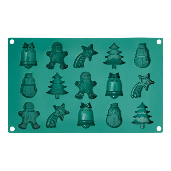Moule 15 chocolats de Noël
