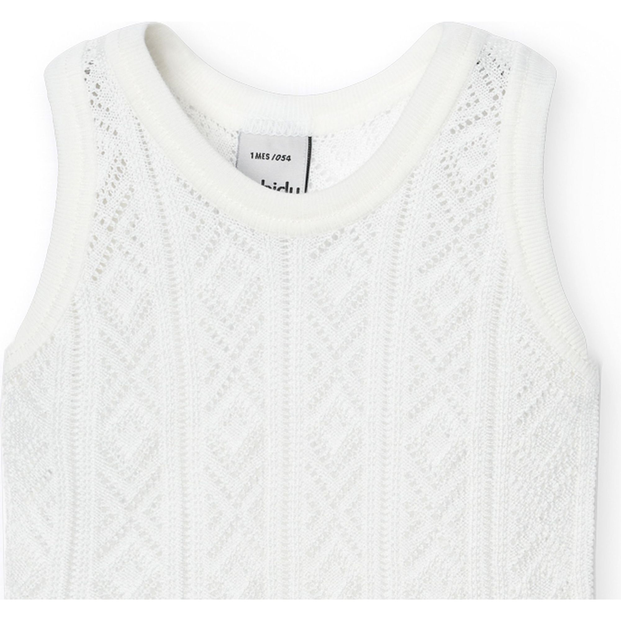 Body bebé tirantes finos perlé algodón