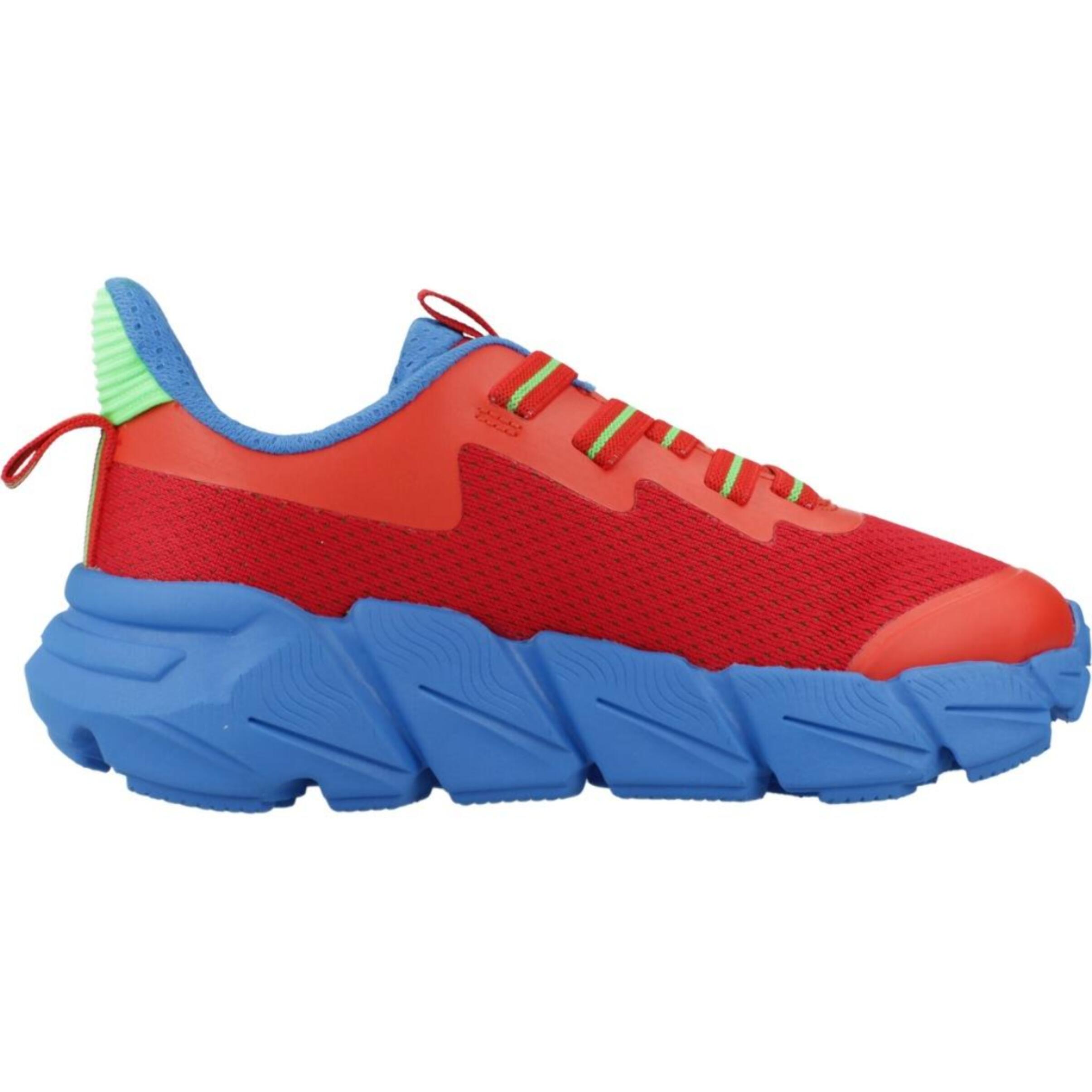Zapatillas Niño de la marca GEOX  modelo J FLEXYPER FAST BOY ROJO