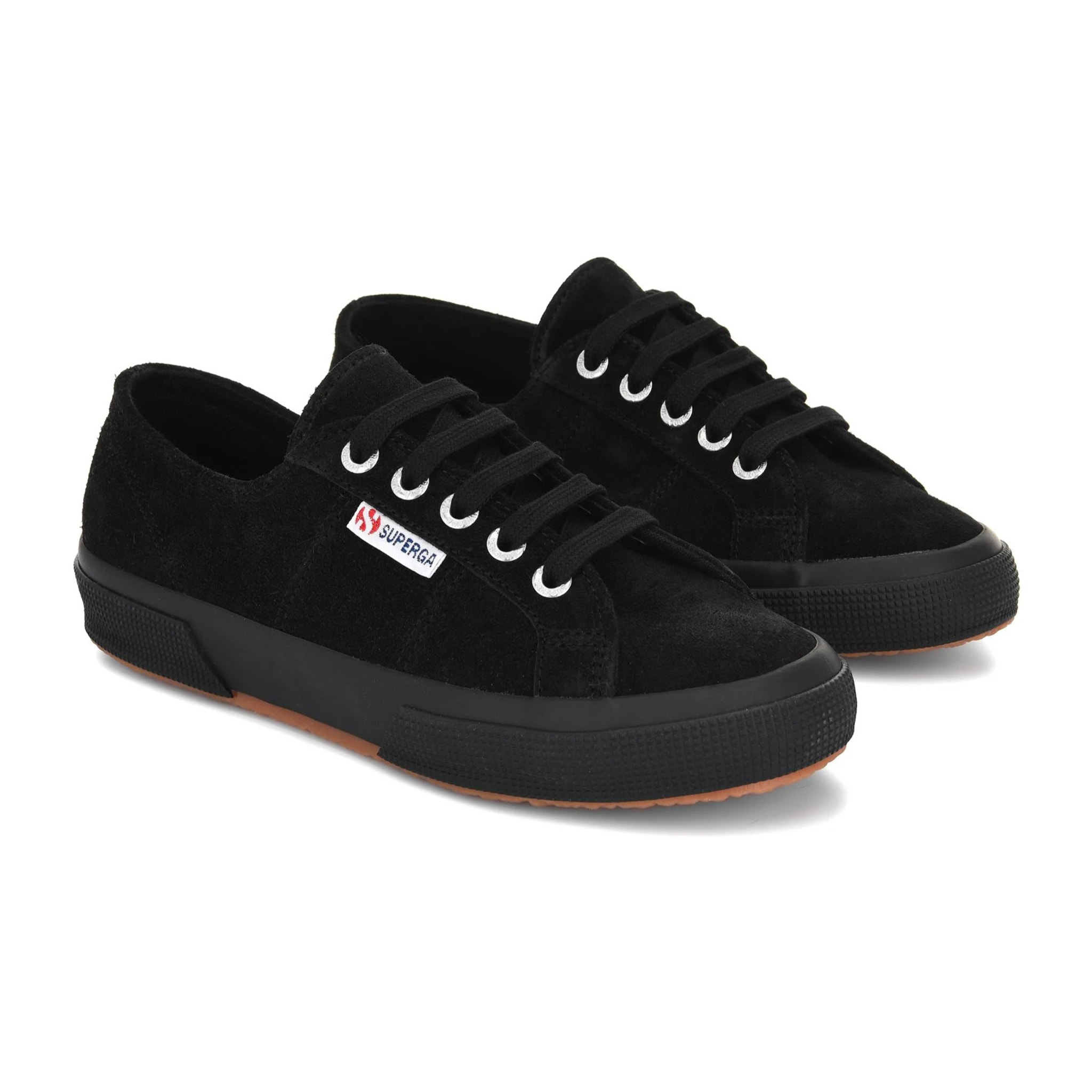 Le Superga Uomo Donna Nero 2750 Suede