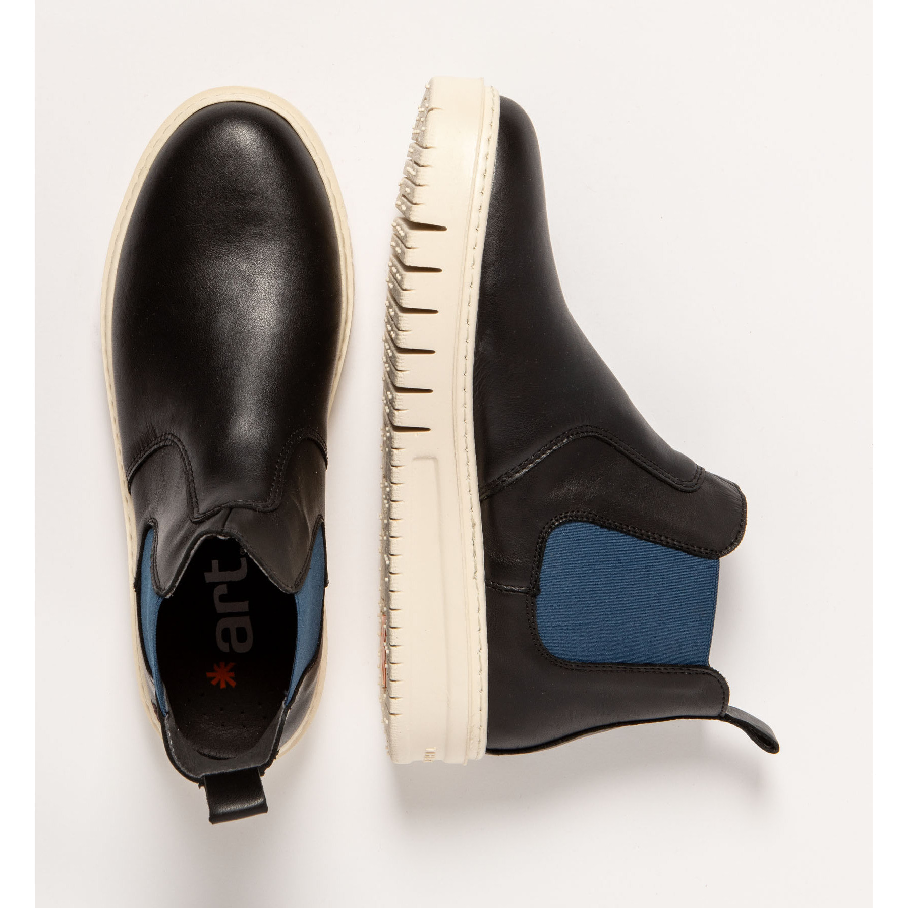 Botines 1789 NAPPA BLACK-COBALTO /BELLEVILLE color Black-cobalto