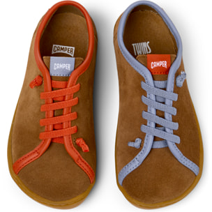 Zapatillas - CAMPER Peu Cami Twins - Marron - Piel de ante