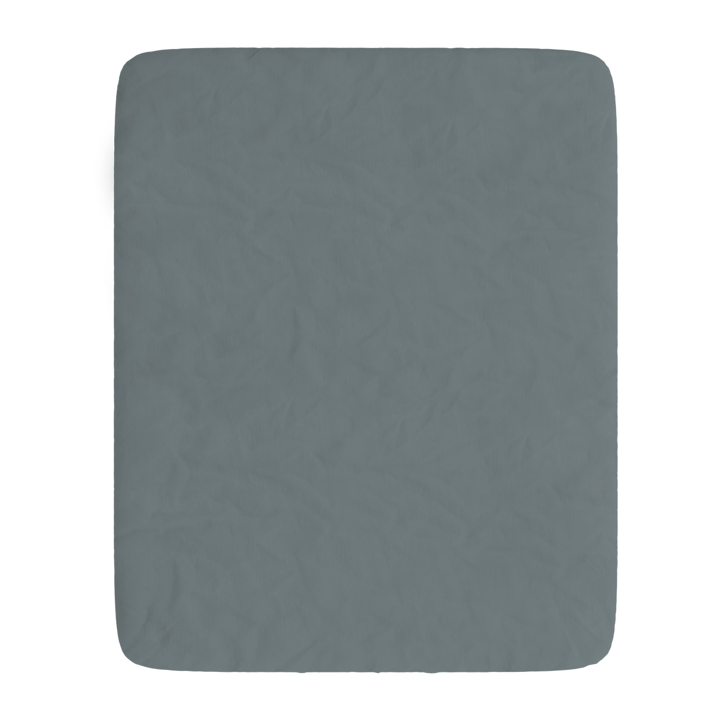 LENZUOLO SOTTO WATERWASHED, con angoli, 100% Microfibra, No Stiro - GRIGIO CHIARO