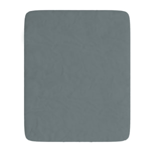 LENZUOLO SOTTO WATERWASHED, con angoli, 100% Microfibra, No Stiro - GRIGIO CHIARO