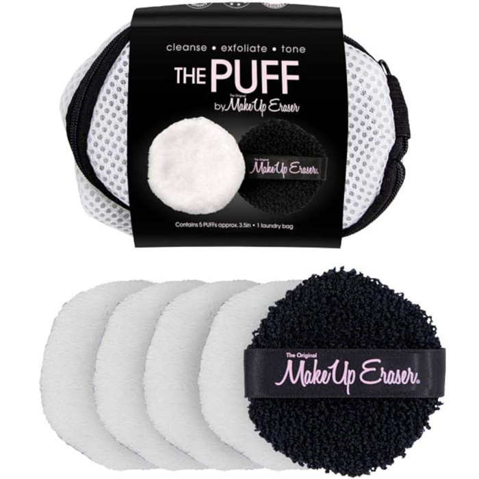 The Puff - Disque Démaquillant - Tonifie et Exfolie en Profondeur x5