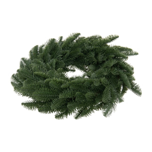 J-Line décoration couronne - plastique - vert - medium
