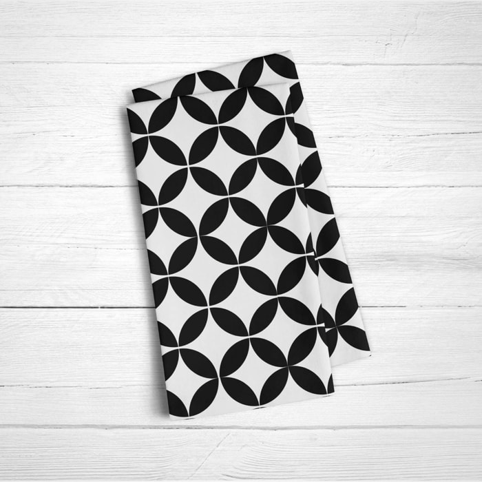 Pack de 2 serviettes 0120-136 100% coton 45x45 cm