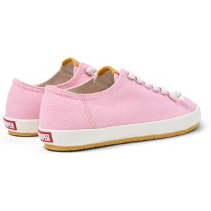 Zapatillas - CAMPER Peu Rambla Vulcanizado - Rosa - Tejido natural