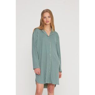 Camicia da notte lisette in caldo cotone taglio uomo Noidinotte