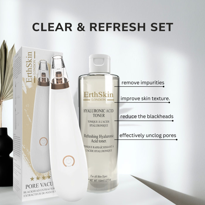 Blackead Remover+ Tónico refrescante con ácido hialurónico