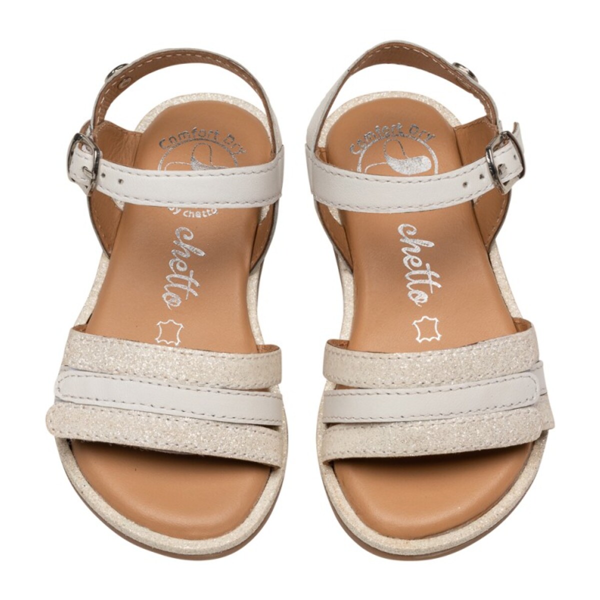 Sandalia  con velcro ajustable